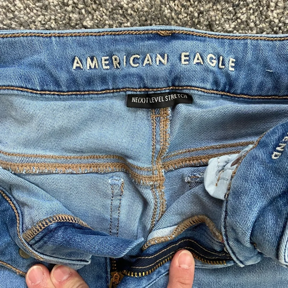 American Eagle Low Waist Boot Cut Jeans - Picture 7 of 8